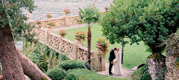 elegant wedding in Villa del Balbianello