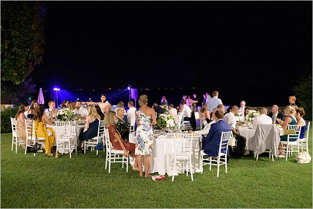 Wedding reception in Gardone Riviera