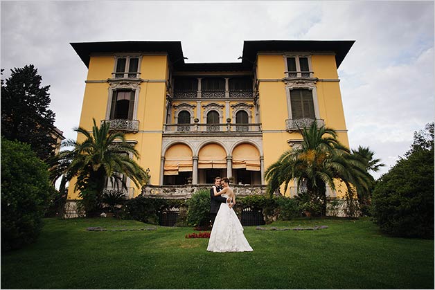 Wedding ar Villa Rusconi on Lake Maggiore