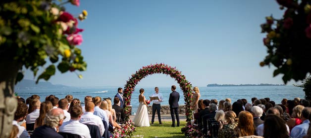 wedding in Gardone Riviera on Lake Garda
