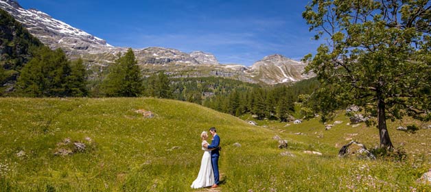The Alps and Lake Orta, a wonderful Wedding in Italy