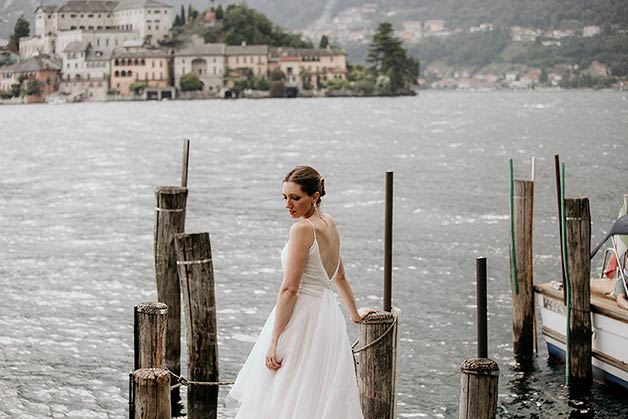 wedding dress by Elena Pignata