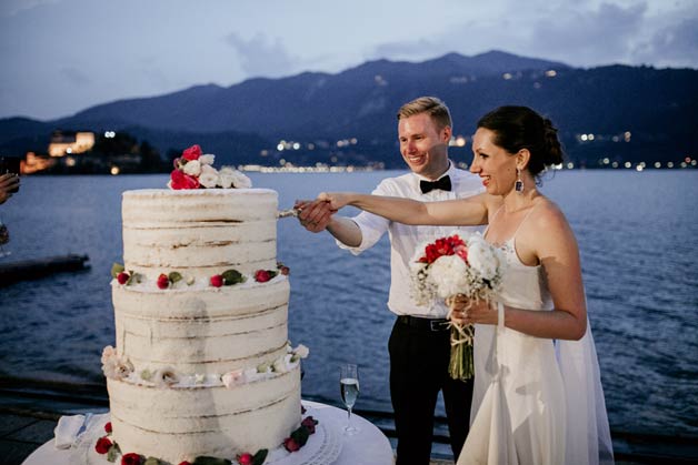 Hotel San Rocco wedding cake