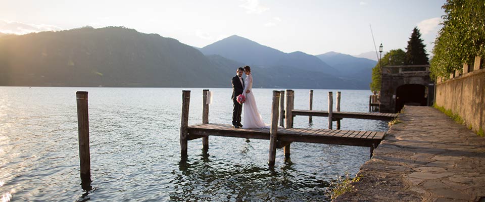 A Japanese themed wedding on Lake Orta