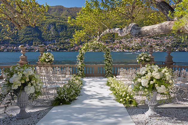 wedding at Mandarin Oriental Lake Como