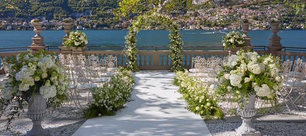 wedding at Mandarin Oriental Lake Como