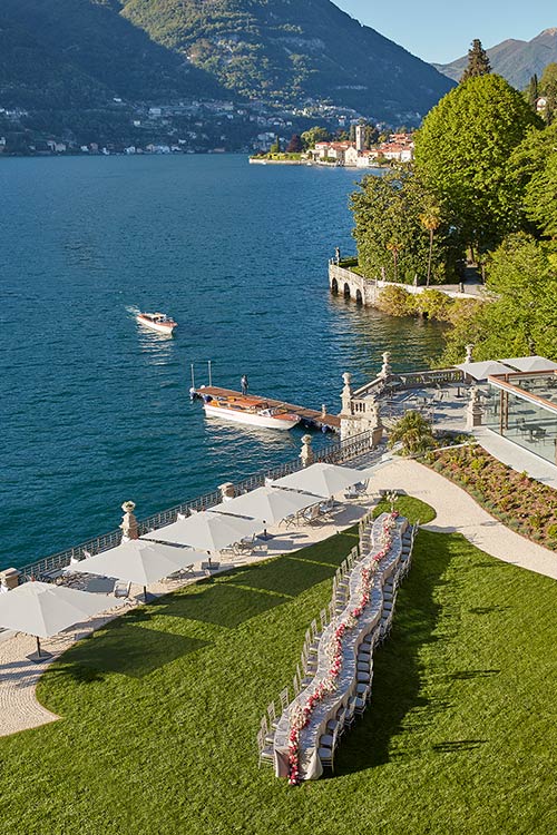 wedding at Mandarin Oriental Lake Como