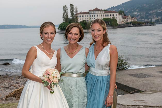 Wedding with a view over Lake Maggiore