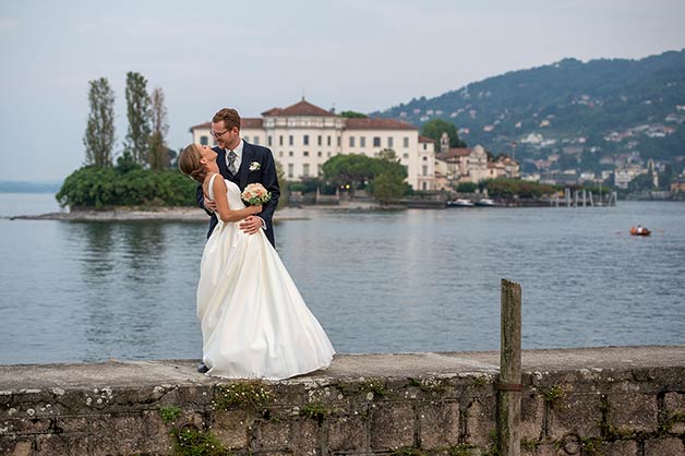 Wedding with a view over Lake Maggiore