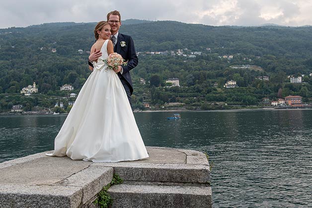 Wedding with a view over Lake Maggiore