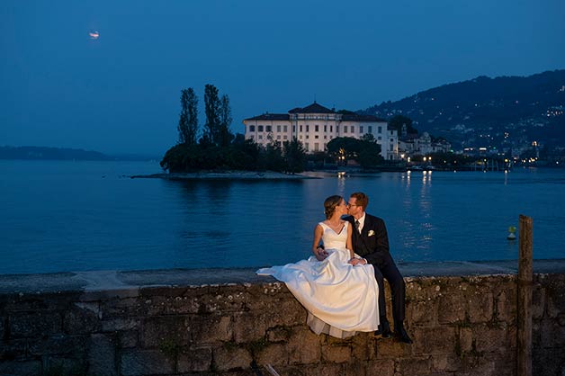 Wedding with a view over Lake Maggiore