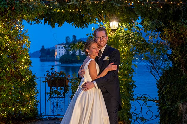 Wedding with a view over Lake Maggiore