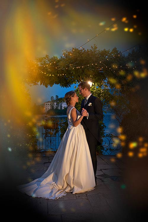 Wedding with a view over Lake Maggiore