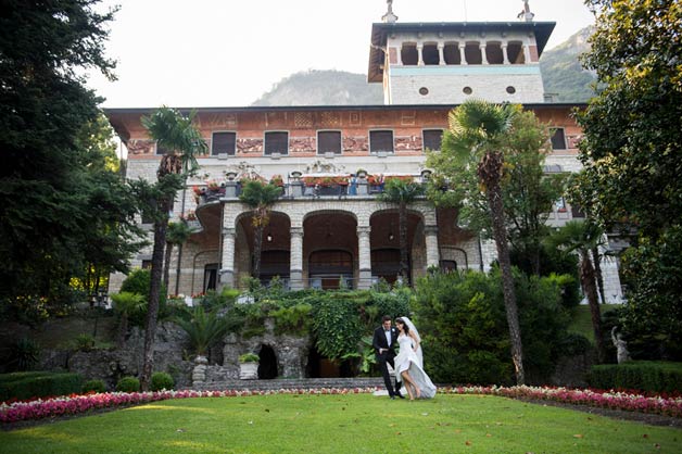 Lake Iseo italian wedding villa