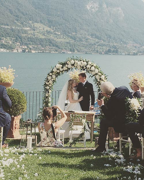 Lake Iseo wedding rustic castle