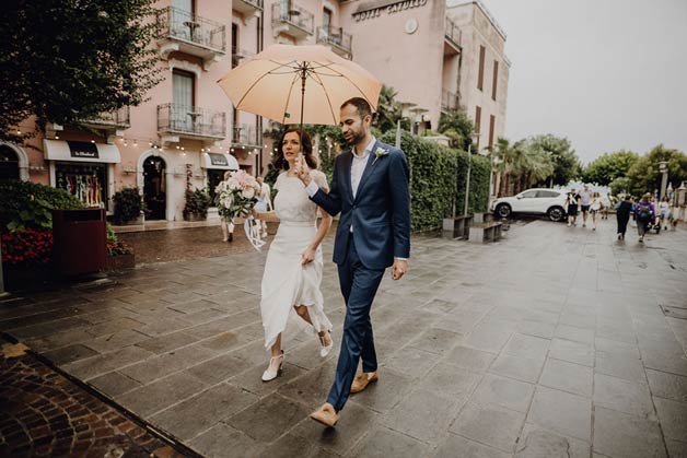 Elope wedding in Sirmione lake Garda