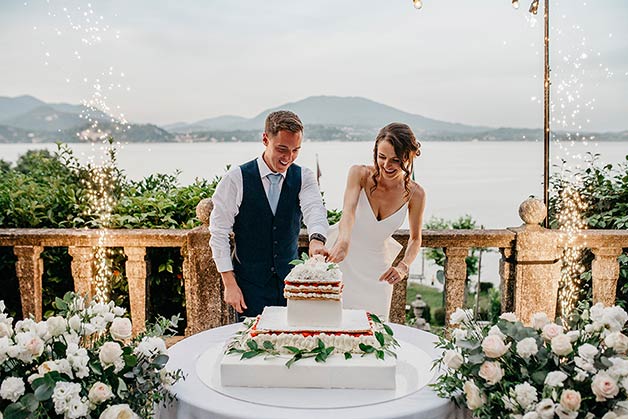 Getting Married overlooking Lake Maggiore