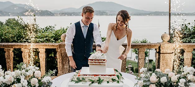 Getting Married overlooking Lake Maggiore