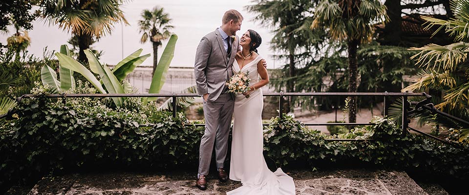 Italian style wedding on Lake Iseo