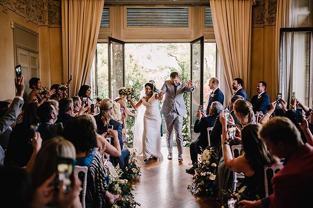 Rain on your wedding day is good luck