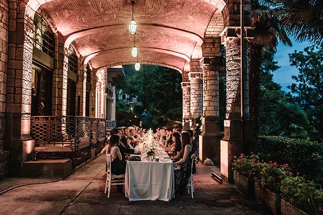 Italian-style wedding on Lake Iseo