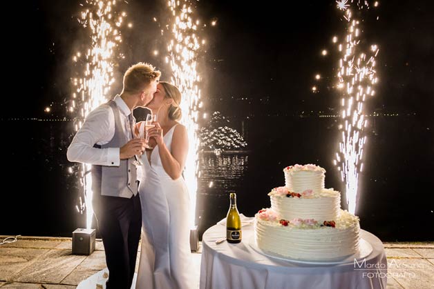 Hotel wedding on Lake Orta