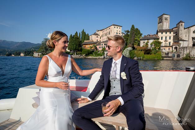 hotel wedding on Lake Orta