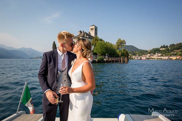 hotel wedding on Lake Orta