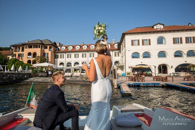 hotel wedding on Lake Orta