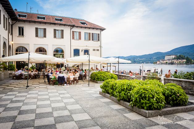 hotel wedding on Lake Orta