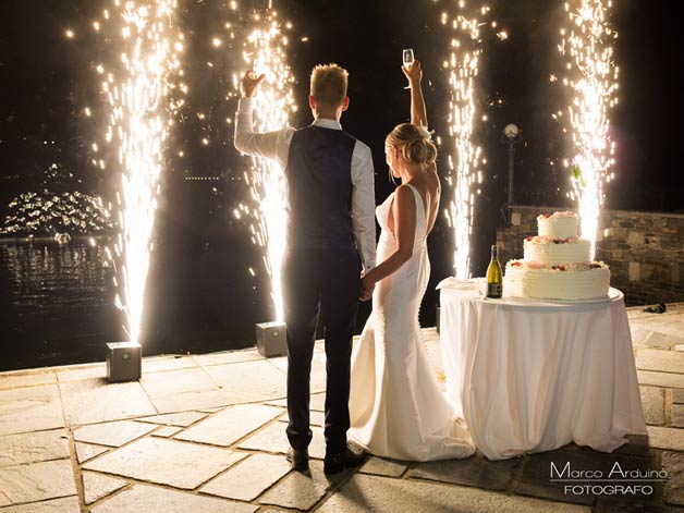 hotel wedding on Lake Orta