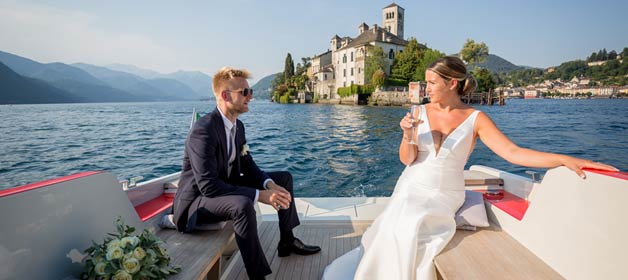 Hotel wedding on Lake Orta