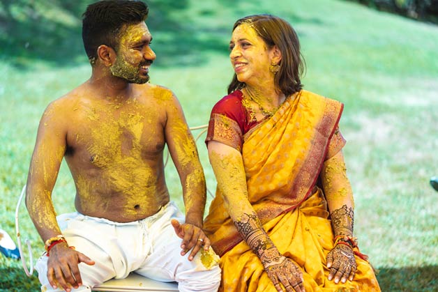 Haldi Ceremony on Lake Maggiore