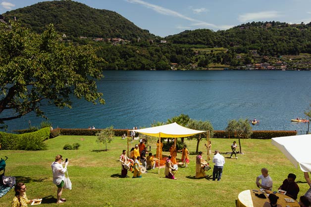 Haldi Ceremony on Lake Maggiore