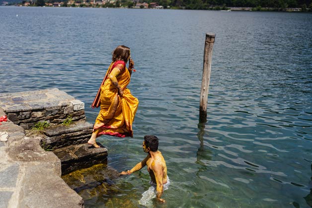 Haldi Ceremony on Lake Maggiore