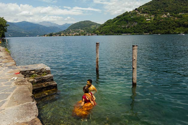 Haldi Ceremony on Lake Maggiore