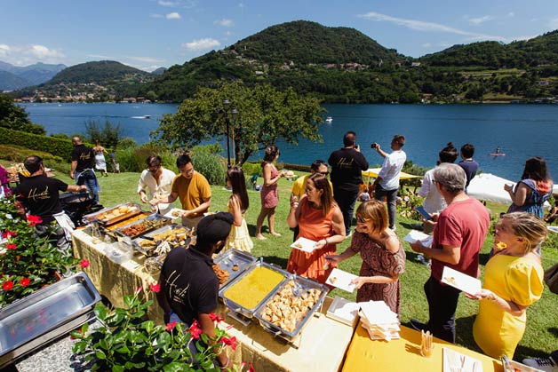 Haldi Ceremony on Lake Maggiore