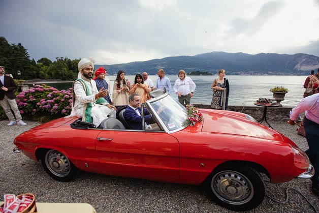 Indian Wedding on Lake Maggiore Italy