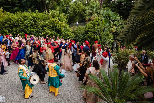 Indian Wedding on Lake Maggiore Italy