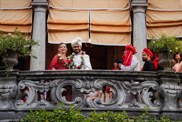 Indian Wedding on Lake Maggiore Italy