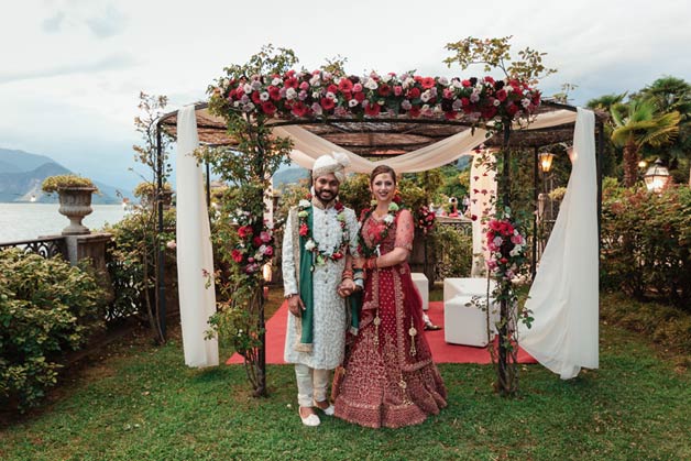 Indian Wedding on Lake Maggiore