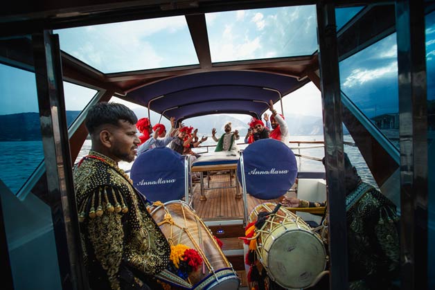 Indian Wedding on Lake Maggiore