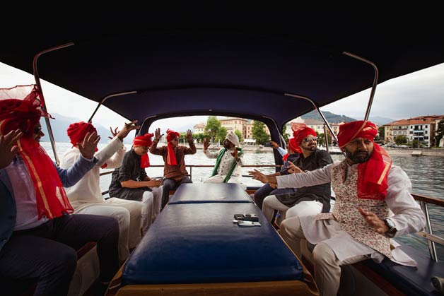 Indian Wedding on Lake Maggiore