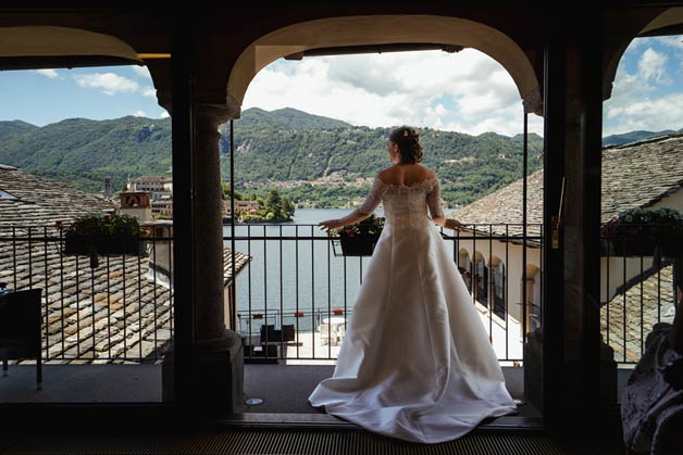 Italian Indian wedding on Lake Orta