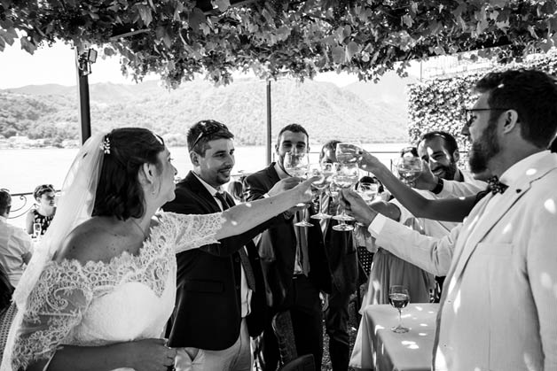 Italian Indian wedding on Lake Orta