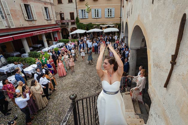 Italian Indian wedding on Lake Orta