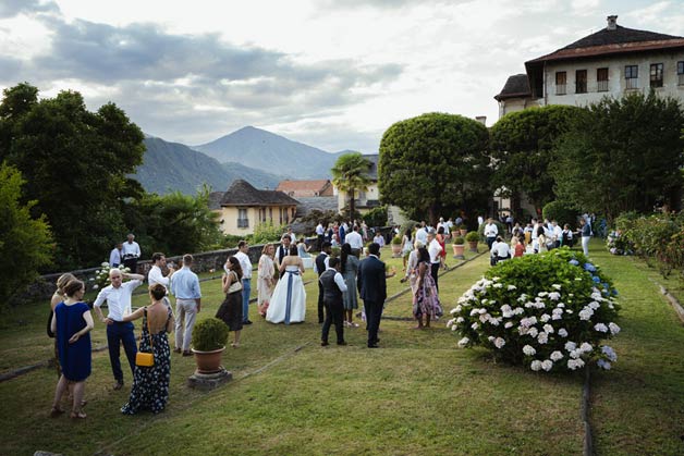 Indian party in Palazzo Gemelli