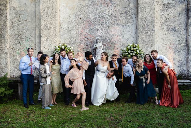 Indian party in Palazzo Gemelli