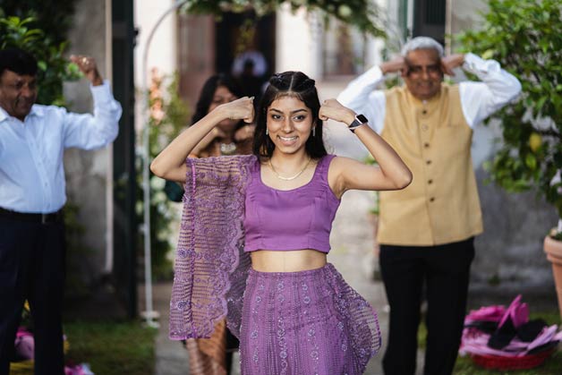 Italian Indian wedding on Lake Orta