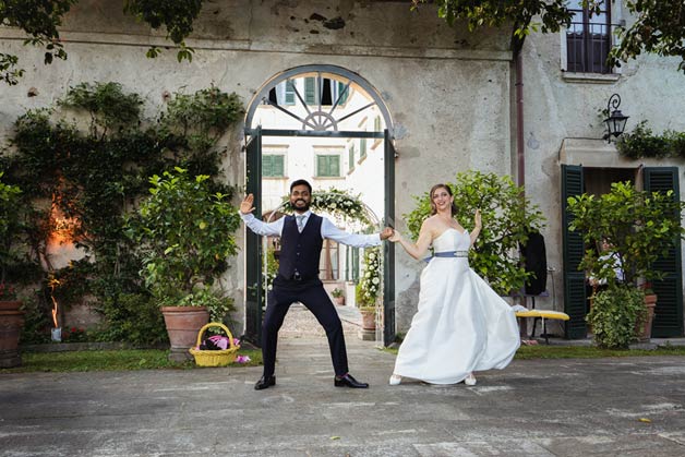 Italian Indian wedding on Lake Orta